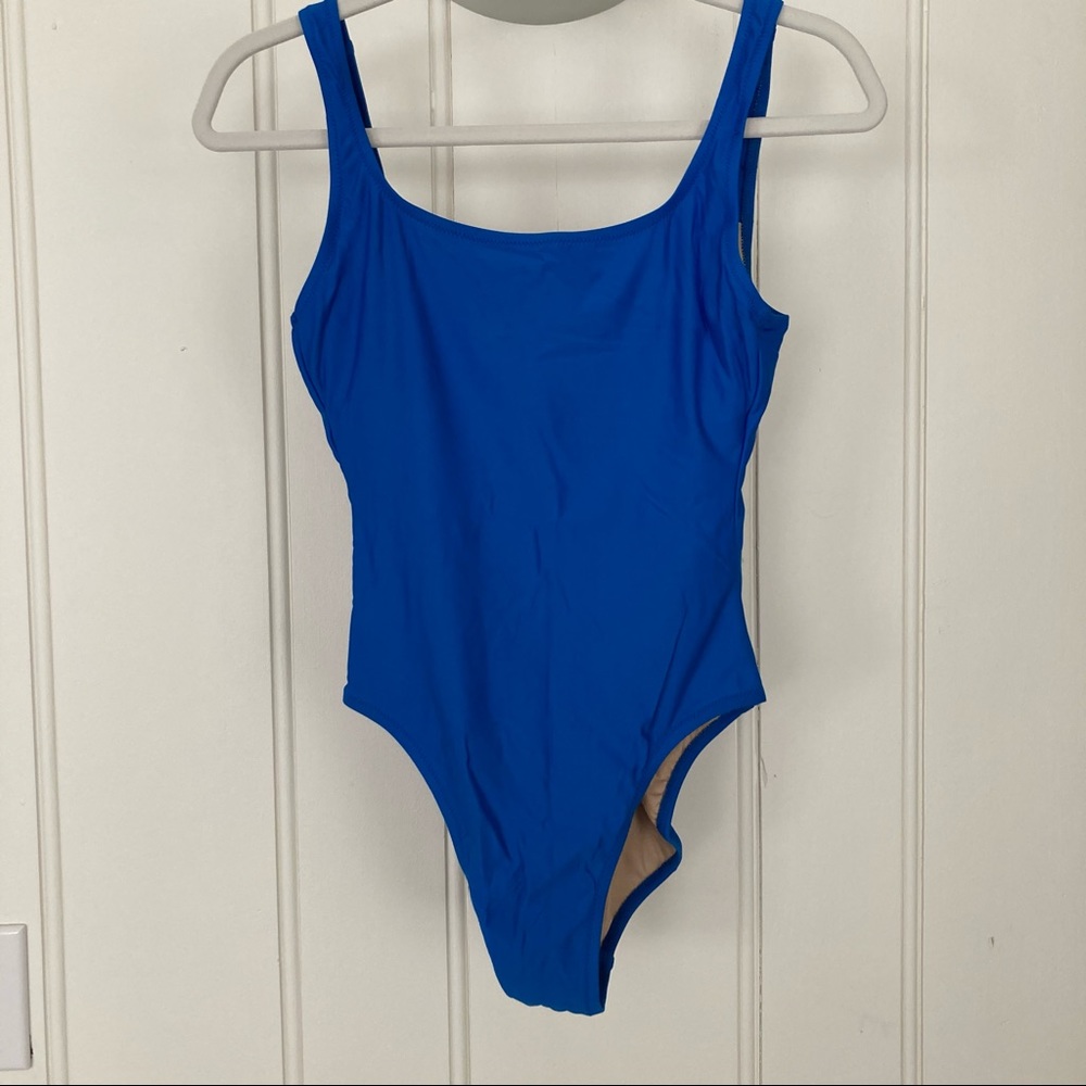 JCrew 1989 Scoopback One-Piece Swimsuit